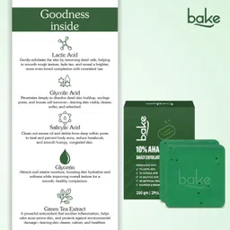 bake 10% AHA + 1% BHA Soap with Lactic Acid For Clogged Pores & Exfoliation image 4