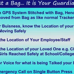 e-bag Large 35 L Laptop Backpack InBuilt GPS System & Voice Monitor for Buisness/Tour/Office/College image 5