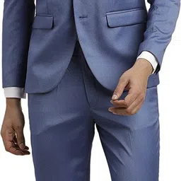 turtle Men Two Piece Self Design Suit image 1