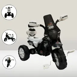 smiley toys Harley Toys Tricycle for Ride with Safety, Bike for Kids with Light & Music. Harley for kids Tricycle image 5