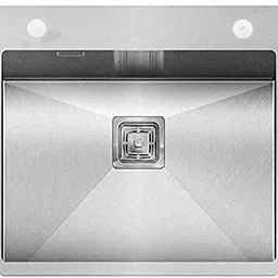 venus 24"x18"x10" Handmade Stainless Steel Single Bowl With Tap Hole ven114 Vessel Sink-picture-15