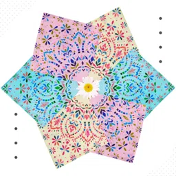 JUNO LUXE JL-1278-FP-D ULTRA SOFT HANKIES FOR LADIES ["Pink, Yellow, Blue"] Handkerchief-image-54