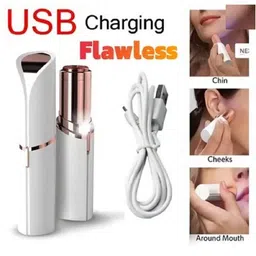 ubronik Lipstick Shaped Flawless Electric Charging Facial Hair Remover Shaver Waxing Spray-picture-19