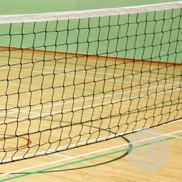 netco power Volleyball Orange nylon Net Volleyball Net image 3