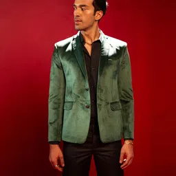 vastramay Men Solid Single Breasted Casual Blazer-picture-30