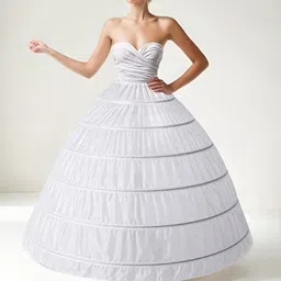 zoya creation Women Striped Wrap Around White Skirt-picture-10