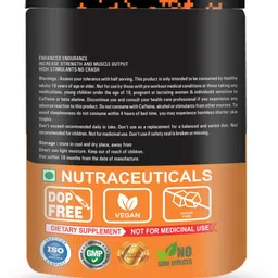 muscle elite fitness Pre Workout Supplement to Boost Your Energy For Men (Increased) Endurance Orange Energy Drink image 3