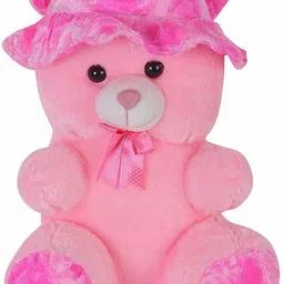 Teddy Bear with Cap-40 cm Pink with Love Heart- 50 cm-image-23