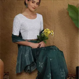 uniquegarments U-Neck Women Blouse image 5