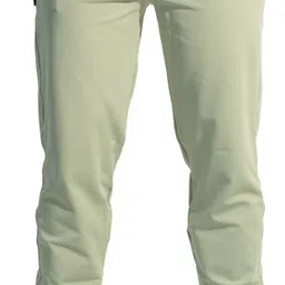 khozi Men Solid Light Green Track Pants image 4
