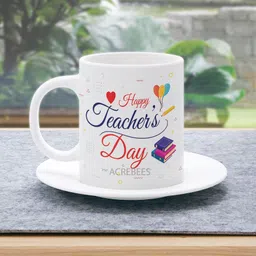 acrebees Best Teacher Ever|Gift For Teacher,Teachers Day Gift,Happy Teacher Day-12 Ceramic Coffee Mug-picture-19