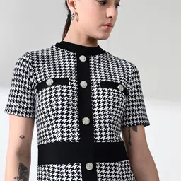 sakshi trader Women Bodycon Multicolor Knee Length Dress image 4