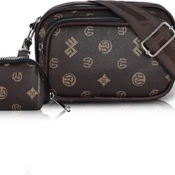 skorpio Brown, Multicolor Women Sling Bag Women Sling Bag image 1