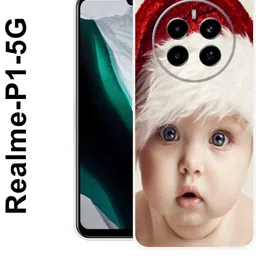 mobifly Back Cover for Realme P1 5G, Cute, Baby, Girl, Boy, Face, New, Born, 245-picture-19