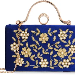 anouk Party Blue Clutch image 3