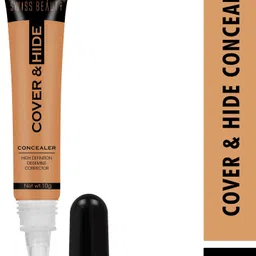 swiss beauty Cover & Hide Concealer - (Caramel, 10gm) Concealer image 2