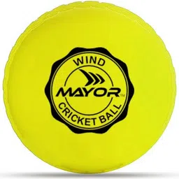mayor Cricket Wind Ball for Indoor & Outdoor Street Cricket Rubber Ball-picture-26