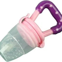 chhote janab Food Feeder BPA Free Kids Nipple Pacifier for Fruit Vegetable for 3-12 Months , Pack of 1 Teether-picture-33