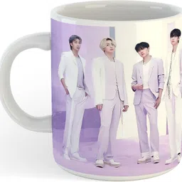 rajeec BTS ARMY Printed , BTS Signature , BTS Bangtan Boys Ceramic Coffee 6134 Ceramic Coffee Mug-picture-18