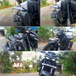 srphere style Canards designed Combo Side Wings For Universal Bikes Bike Fairing Kit image 5