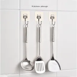 vestura Adhesive Nail Wall Hooks for Hanging Kitchen Household and Bathroom Accessories Hook 5 image 5