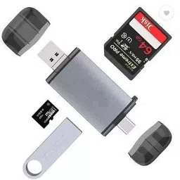 TECHGEAR USB 3.0 All in 1 Card Reader with OTG SD/Micro SD Card Read Type c Mobile Phone Card Reader-picture-16