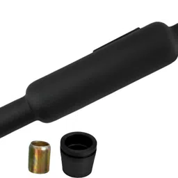 eaz Short Punjab For RE Classic Reborn,Bullet 2023,Meteor 350cc (Big Mouth,Black) Royal Enfield NA Full Exhaust System image 3