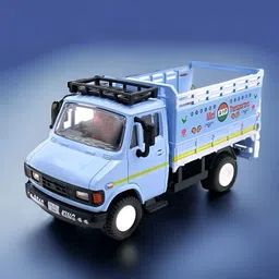 zenex store Realistic Transporter Truck Toy for Kids - Openable Tailgate, Durable Design-picture-24