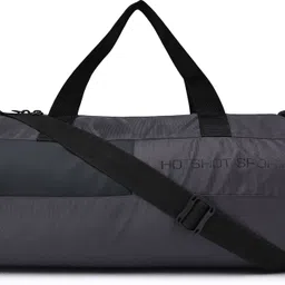 30 L Gym Duffel Bag - HOTSHOT BAGS 1343|GYM BAG| DUFFLE BAG|SPORTS BAG|TRAVEL BAG|30 LITER - Grey-image-9
