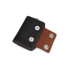 g 7 Men Trendy Black Genuine Leather Card Holder image 2
