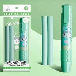 hardsosh's couture Retractable Eraser Stick, Eraser Pen with 2 Pcs Refill Eraser for Kids Eraser-picture-23