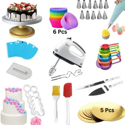 blizzcart Cake Making & Decorating Combo Set Full Cake Maker Cake Maker image 3