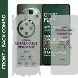 YessMess Front and Back Screen Guard for OPPO F27-picture-18
