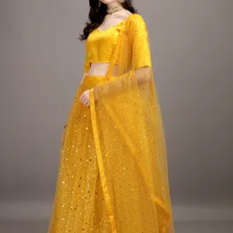 cloth factory Embellished Semi Stitched Lehenga Choli image 4