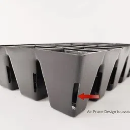 farm genie Seedling Tray | Germination Tray | Seedling Starter | 15 cells | Unbreakable Plant Container Set image 3