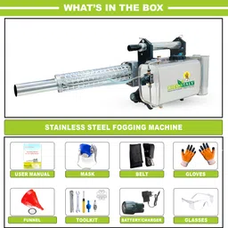 rico italy Stainless Steel Thermal Fogging Machine For Pest Control In Apartment,Hospitals Fuel Grass Trimmer image 4