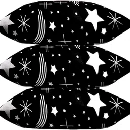 eranc Polyester Fibre Abstract Sleeping Pillow Pack of 3-picture-16