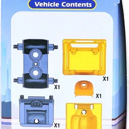 magic-on-wheels Buildables Concrete Mixer|Build & Combine Vehicle|Pull Back & Friction Toy for3+ image 3
