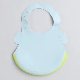 polka tots Waterproof Silicone Bibs for Feeding & weaning Babies with Adjustable Velcro image 3