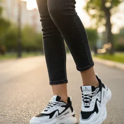 exson Women's Trendy Latest Lace Up High Quality Running Sports Shoes Canvas Shoes For Women-picture-28