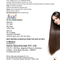 hairful Biotin for Hair Growth, Strong & Hair Hair Fall Control image 2