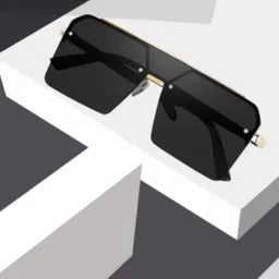 spadeaces UV Protection Retro Square Sunglasses (100) image 4