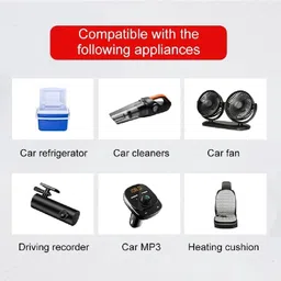 kwqap 12V 120W AC to DC Power Adapter Converter Car Cigarette Lighter Socket Car Inverter image 3
