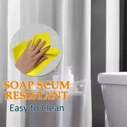 variety products collection 214 cm (7 ft) PVC Transparent Door Curtain Single Curtain image 2