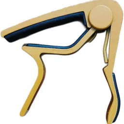 gracecharm 3 B5 Silver, Black & Golden capo Spring Guitar Capo image 3