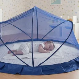 rmcloth HDPE - High Density Poly Ethylene Kids Washable Blue crib63 Mosquito Net image 1