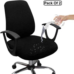 hotkei Pet Friendly 1 Seater Chair Plain Cover-picture-22