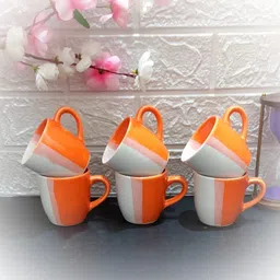 maalaxmi store Pack of 6 Ceramic image 5