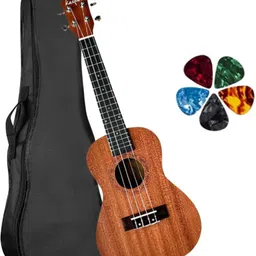 amg music 24Inch Ukulele Concert Size Ukulele for Beginners Professional Ukulele with Bag Concert Ukulele-picture-14