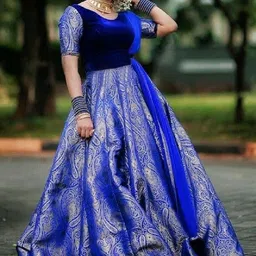 akshitafeb Jacquard Stitched Anarkali Gown-picture-18